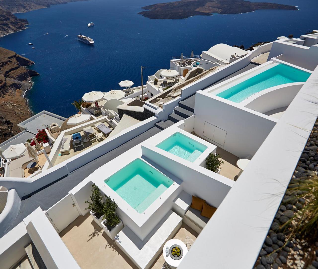 Olia Villas & Suites Imerovígli Buitenkant foto